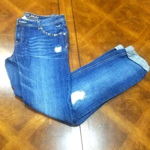 justice premium girl jeans simply low